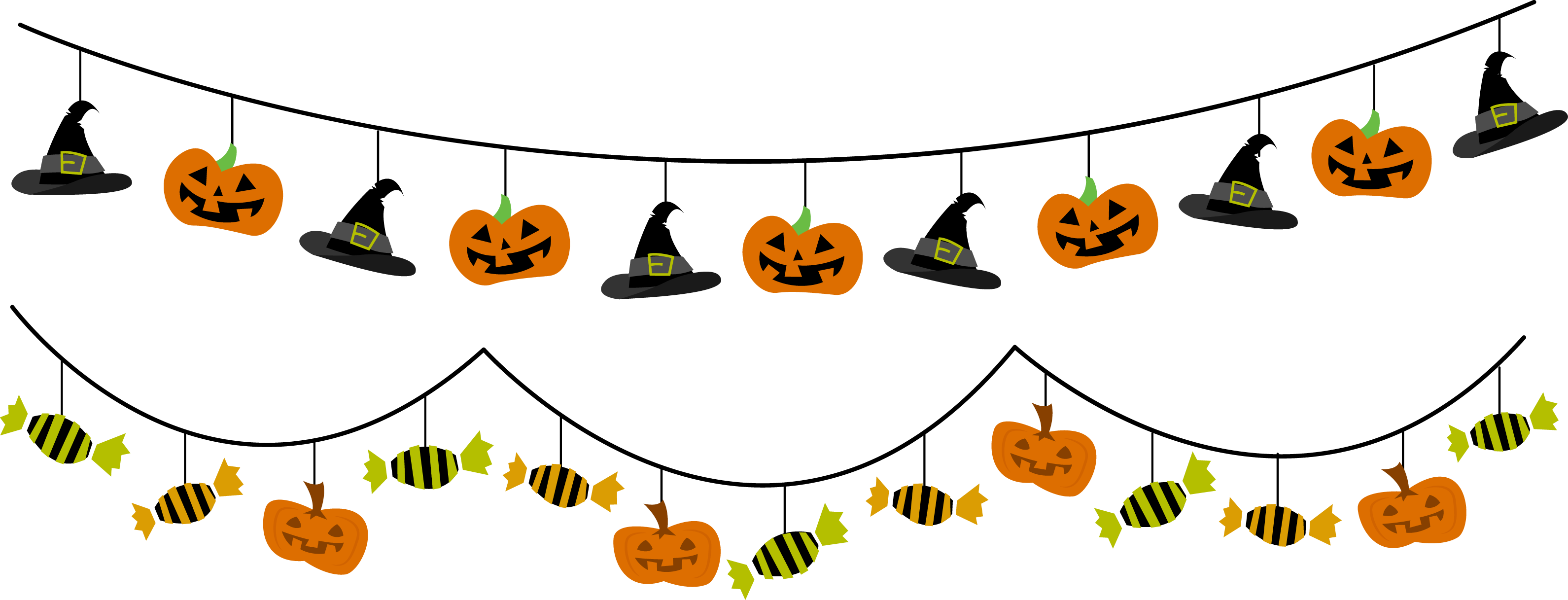 Party 31 October Halloween Line Free Download PNG HQ PNG Image