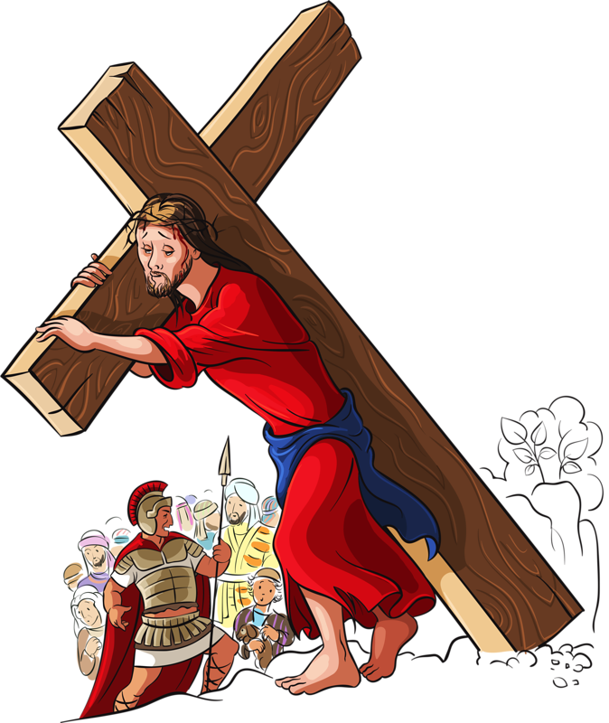Of Photography Cross Illustration Jesus Carry The PNG Image