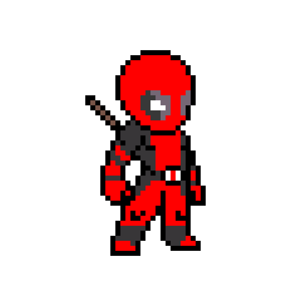 Spiderman Art Angle Deadpool Pixel Free Clipart HQ PNG Image