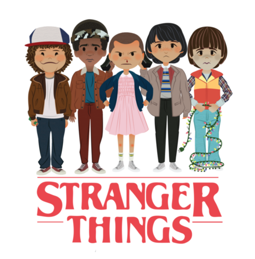 Group Netflix Sticker Child Eleven Social PNG Image