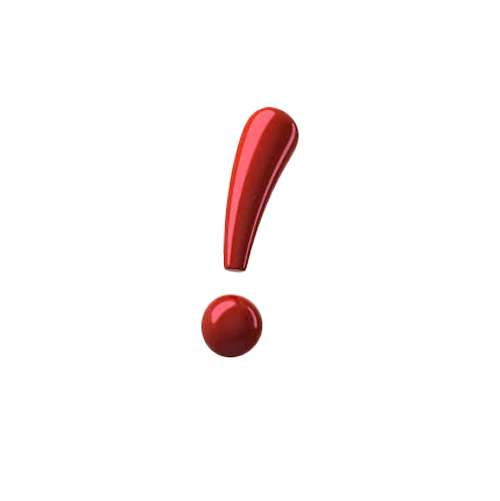 Exclamation Mark Computer Graphics Line Cartoon Red PNG Image