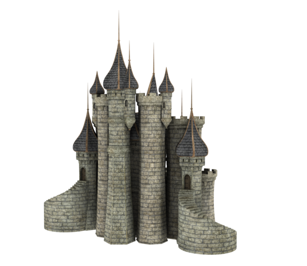 Fantasy Castle File PNG Image