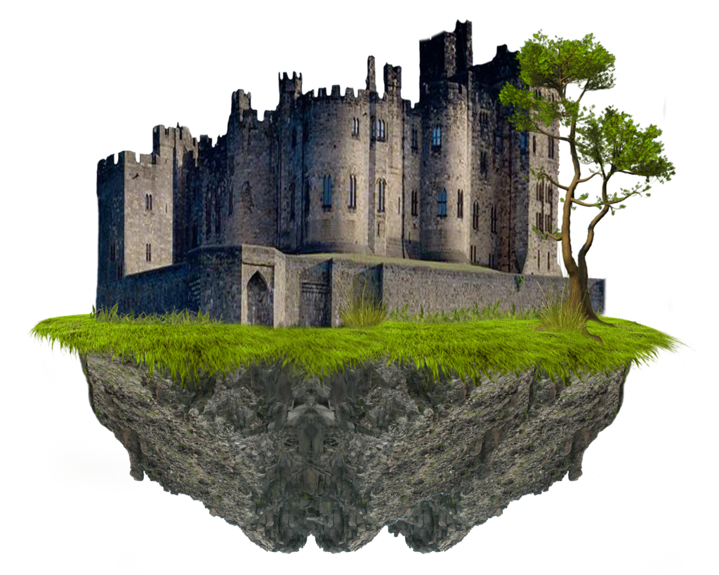 Fantasy Castle Transparent PNG Image