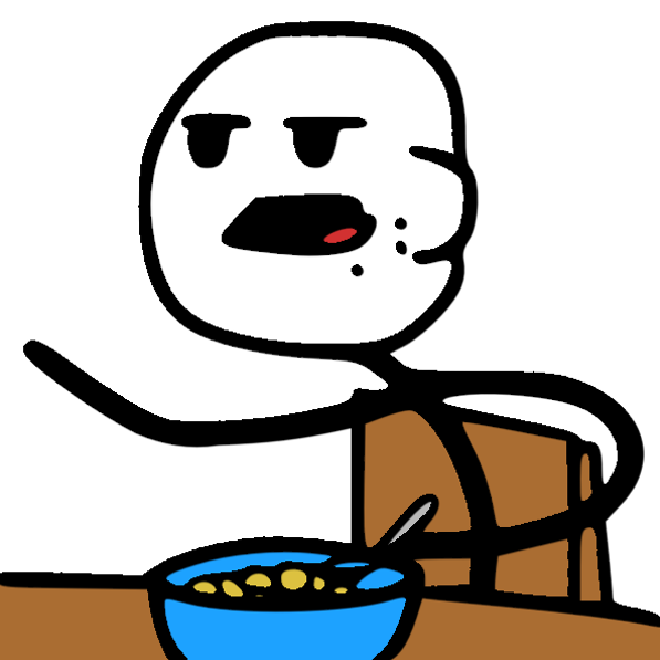 Cereal Guy Transparent PNG Image