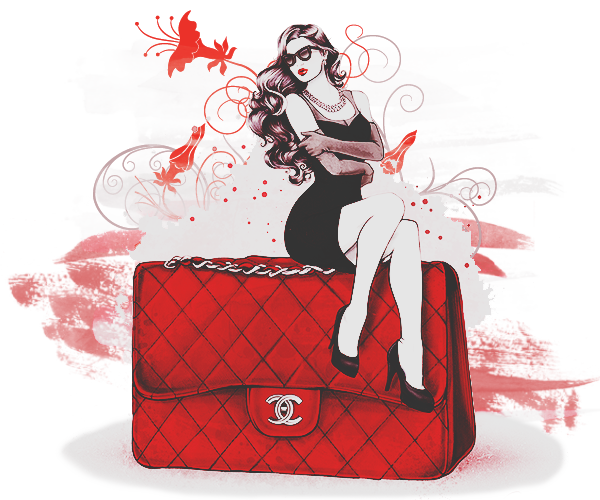 Vuitton Fashion Louis Illustration Handbag Chanel PNG Image