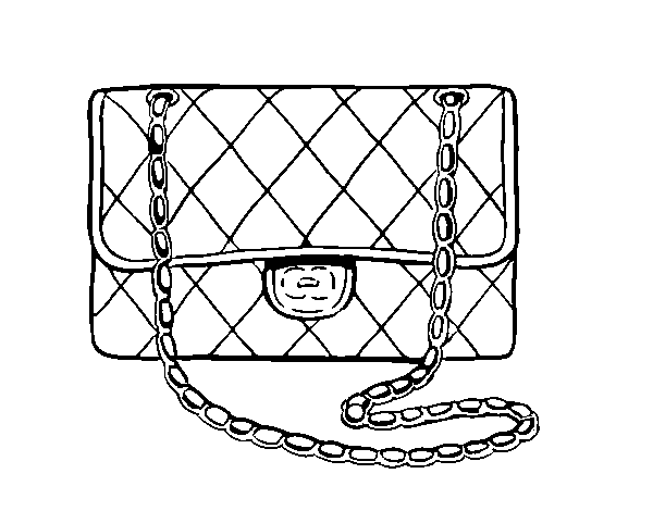 Handbag Book No. Coloring Chanel Free HQ Image PNG Image