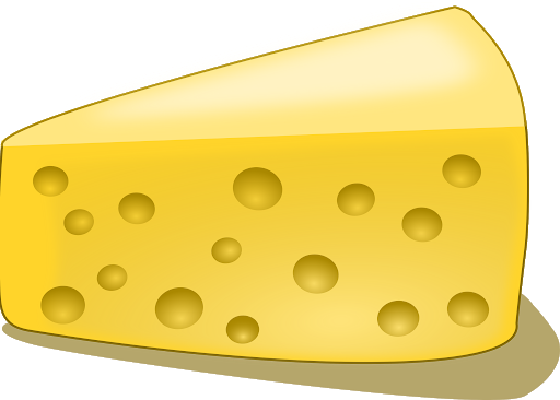 Cheese Piece Pic Yellow Free Clipart HD PNG Image