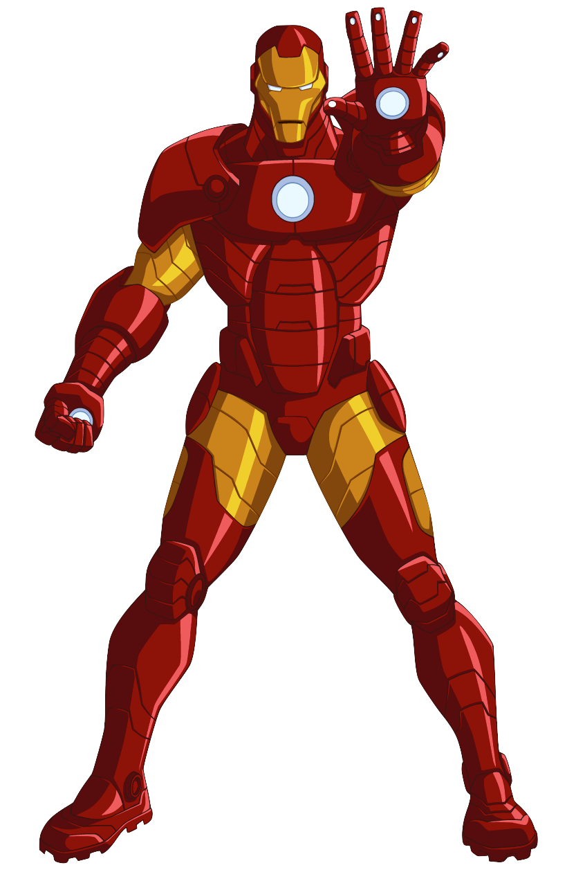 Chibi Robot Iron Man Free Clipart HQ PNG Image