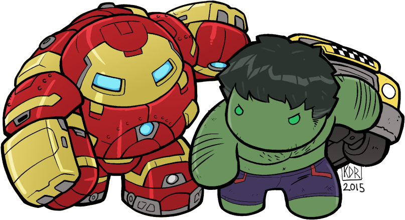 Chibi Vector Iron Man Free Transparent Image HD PNG Image