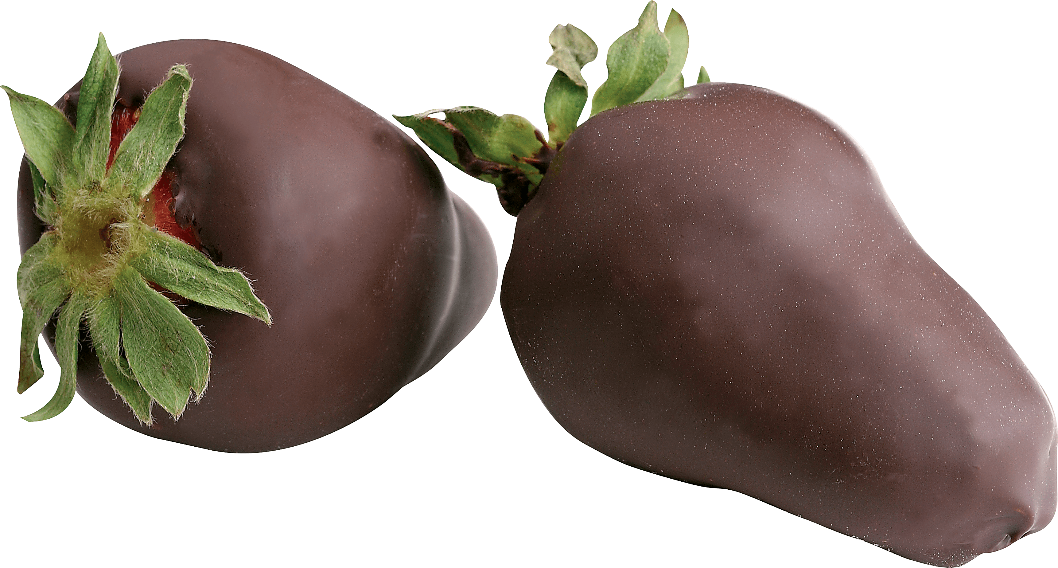 Strawberry In Chocolate Png Image PNG Image