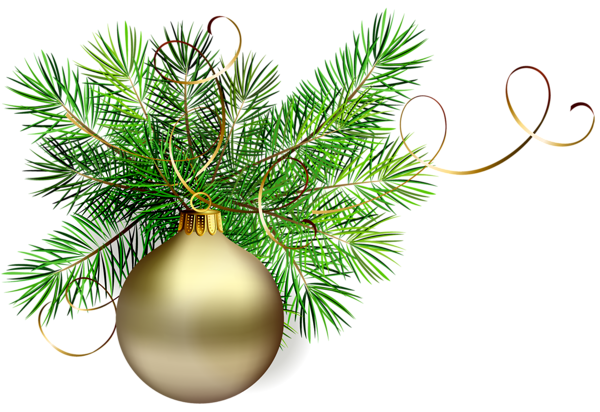 Christmas Gold Bauble PNG Image High Quality PNG Image