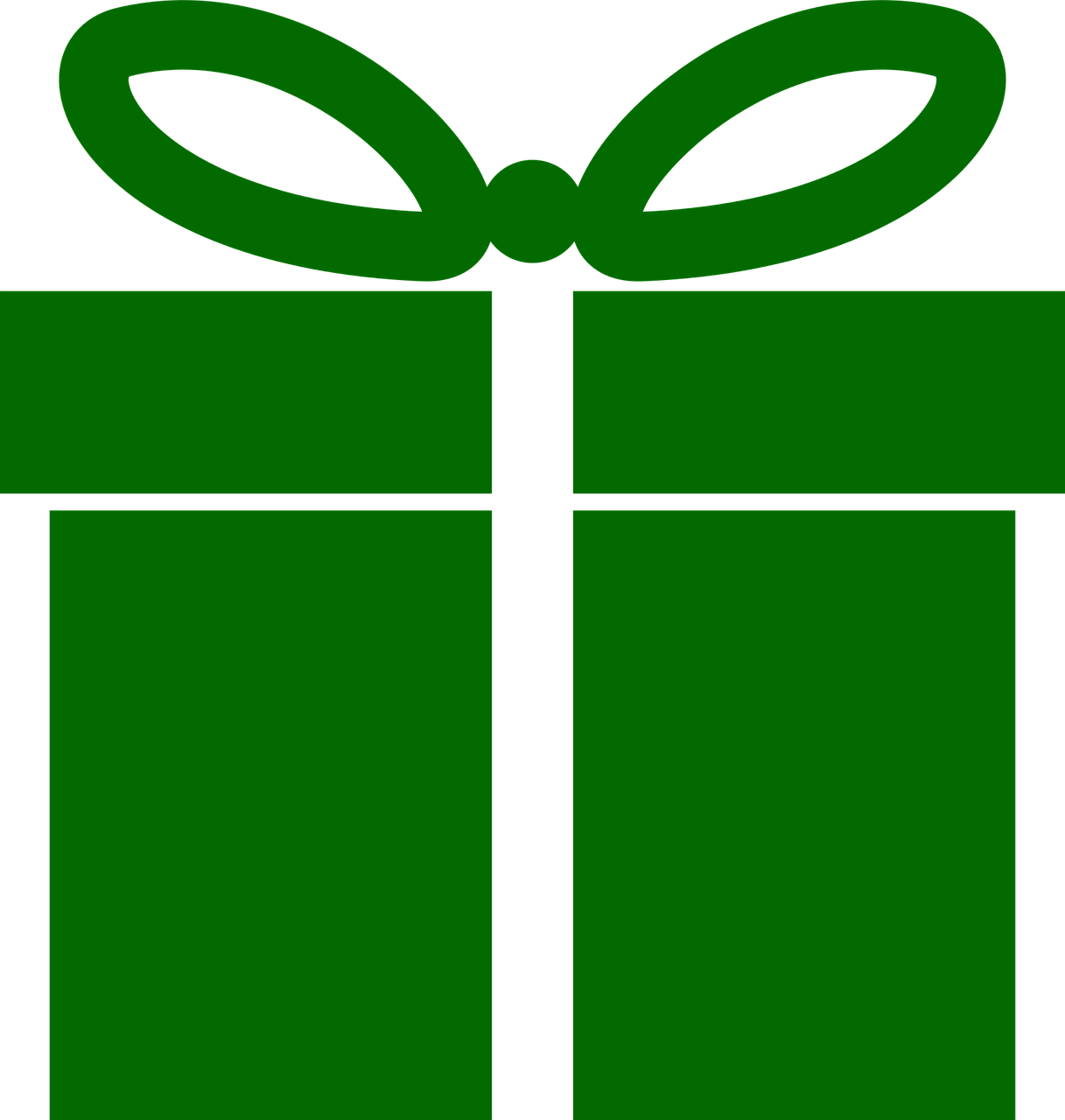 Green Christmas Gift PNG Download Free PNG Image