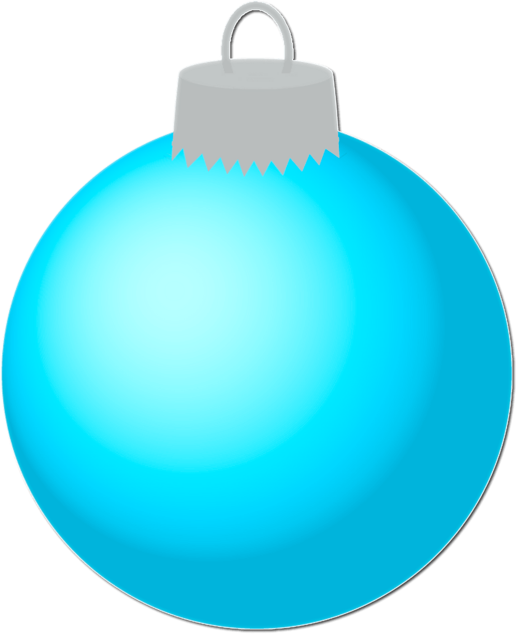 Blue Christmas Ornaments Free Download PNG HD PNG Image