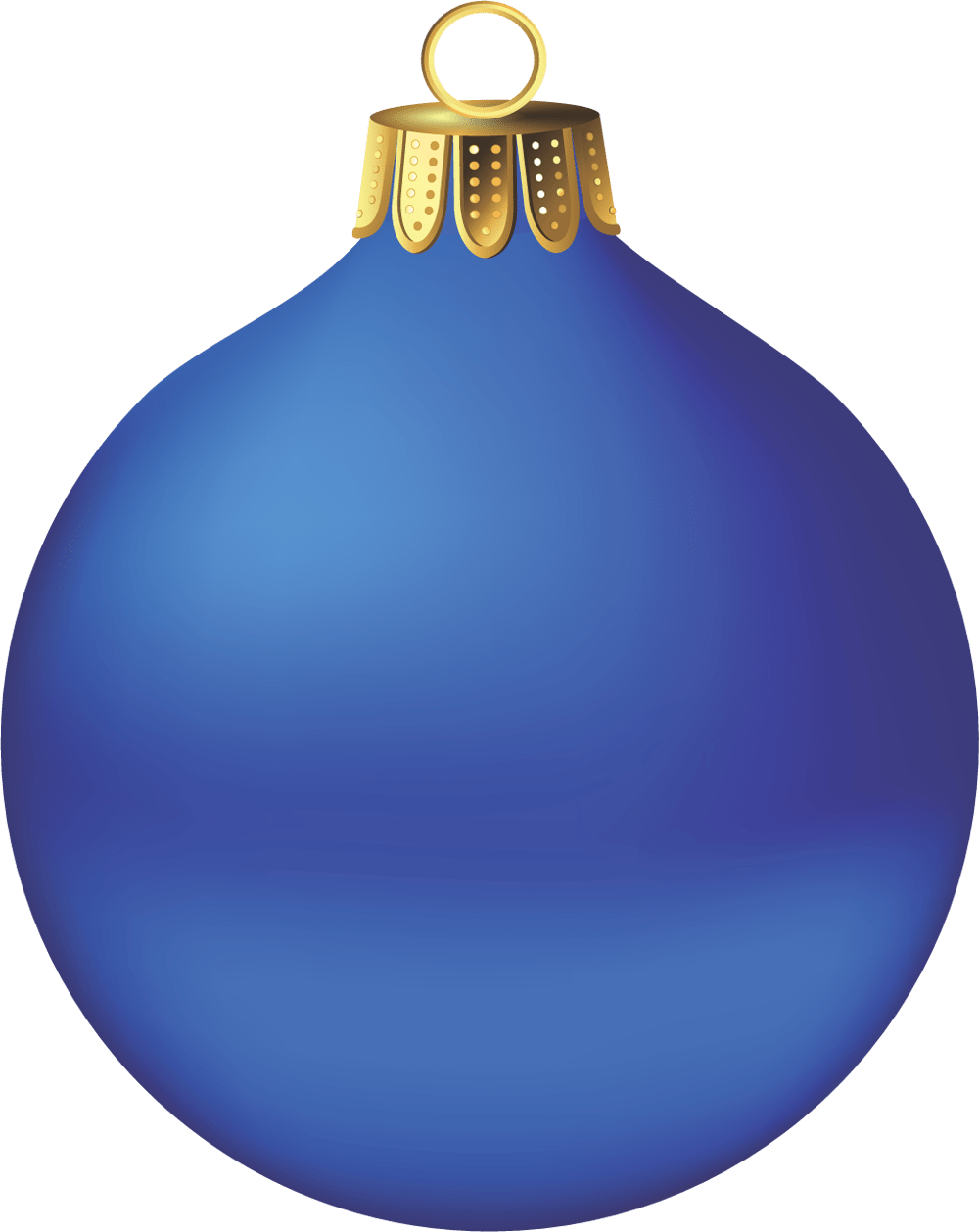 Blue Christmas Ornaments Free HD Image PNG Image