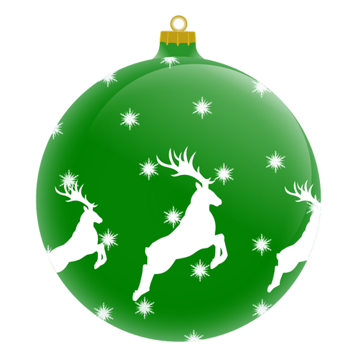 Green Christmas Ornaments PNG Image High Quality PNG Image