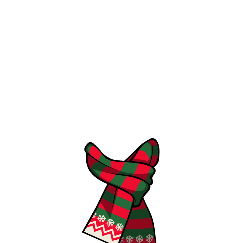 Christmas Scarf Free Clipart HQ PNG Image