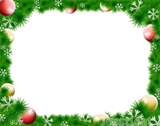 Christmas Border Free Download PNG Image