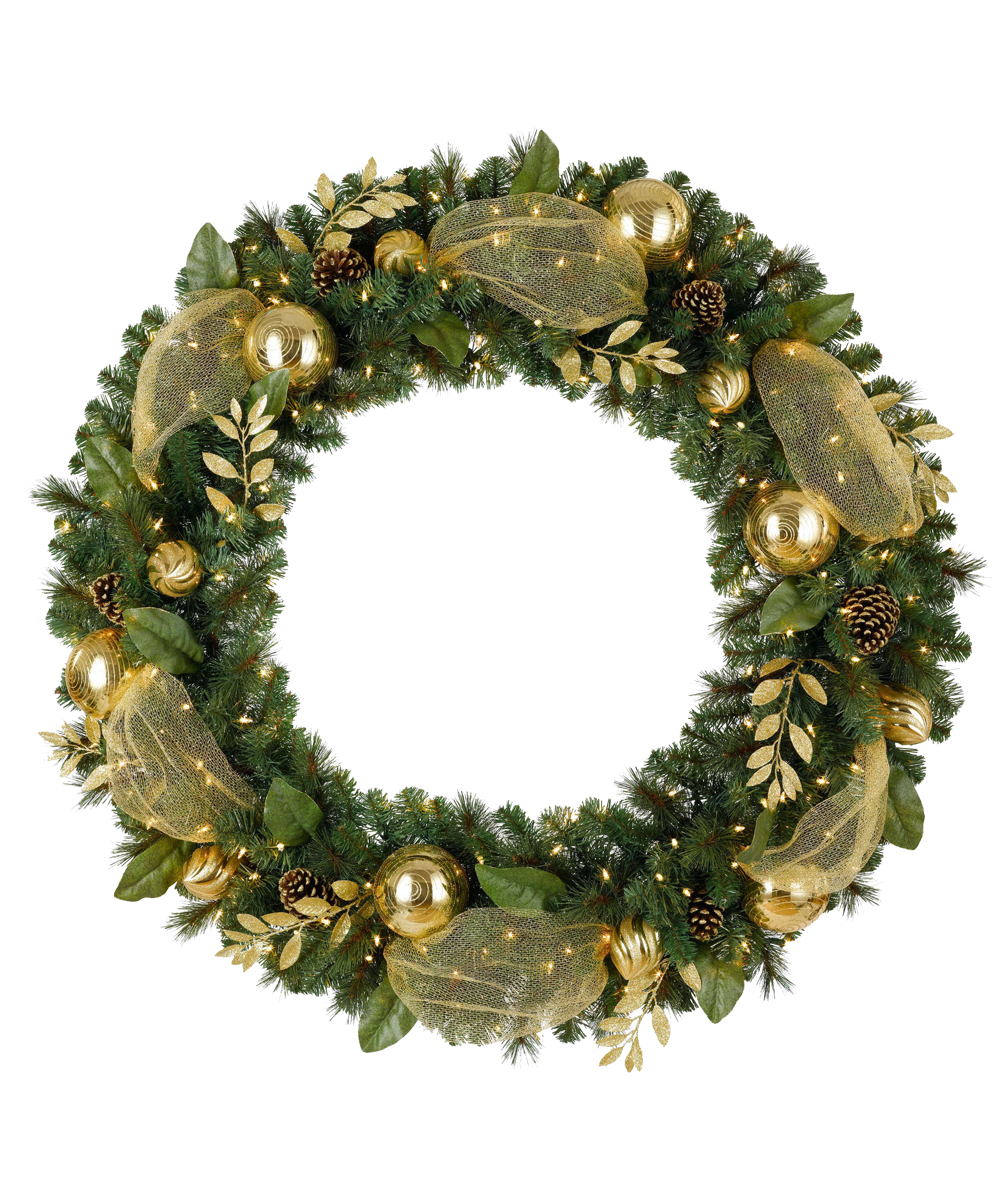 Christmas Wreath Hd PNG Image