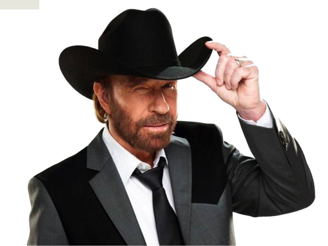 Cowboy Chuck Norris Free PNG HQ PNG Image