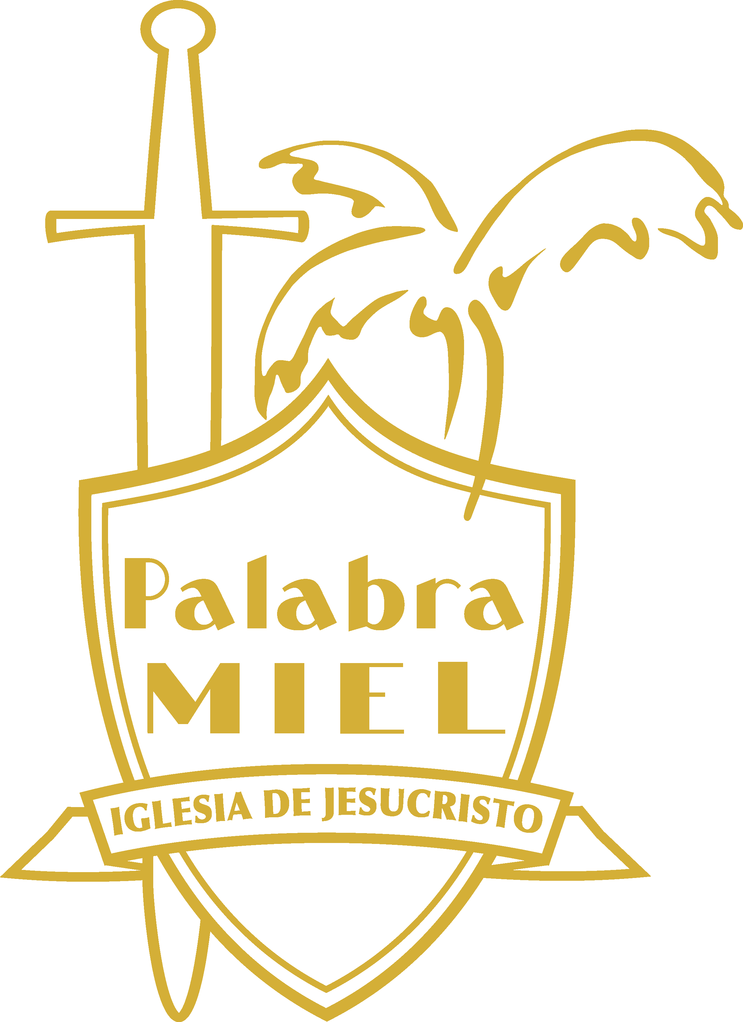 Miel Logo De Jesucristo Palabra Church Iglesia PNG Image