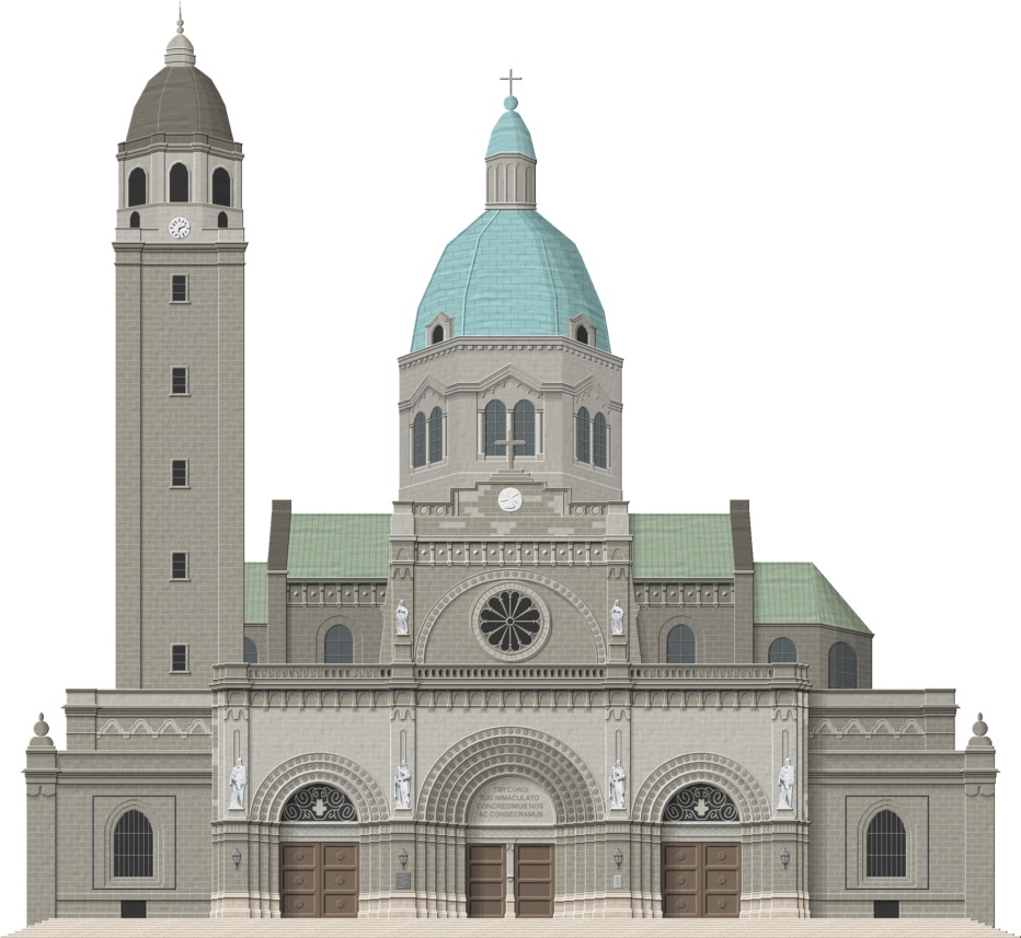 Building Cathedral Basilica Manila Baguio PNG File HD PNG Image