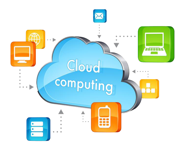 Cloud Computing Transparent Background PNG Image