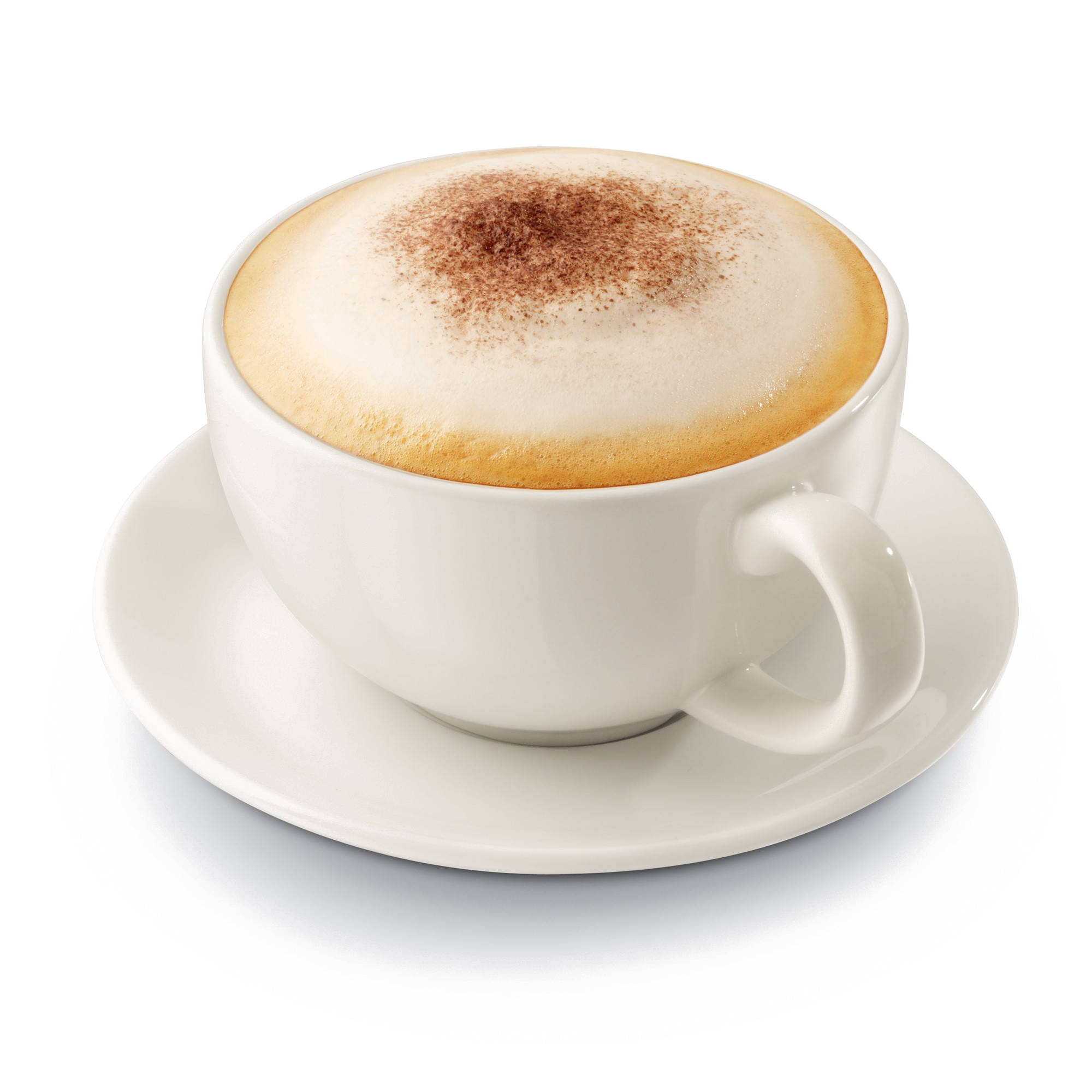 Hot Cappuccino Free HQ Image PNG Image