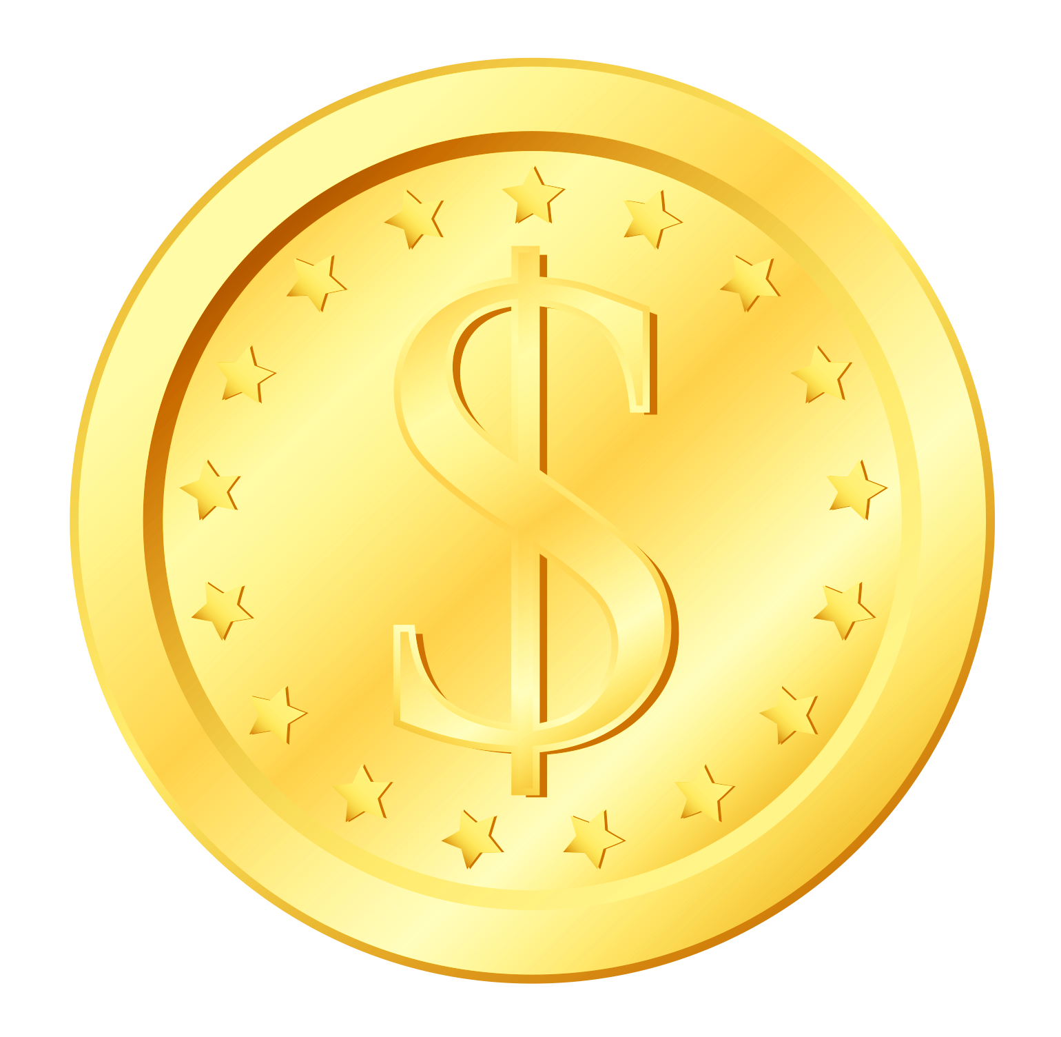 Coin Transparent Gold Icon Free Photo PNG PNG Image