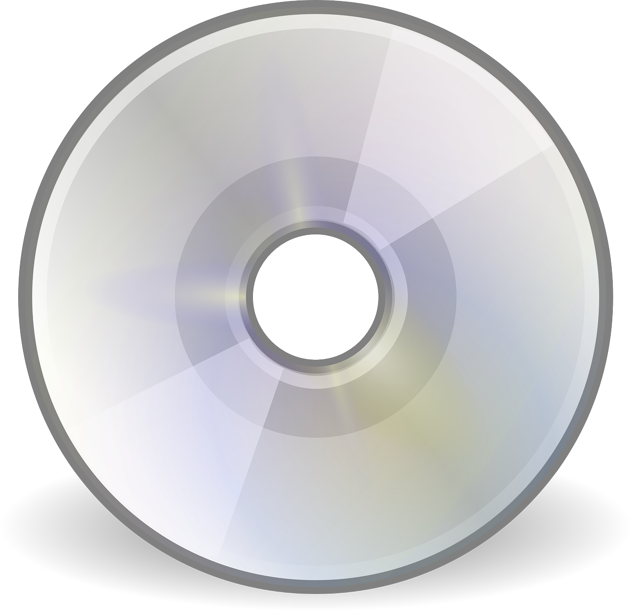 Vector Disk Silver Cd HD Image Free PNG Image