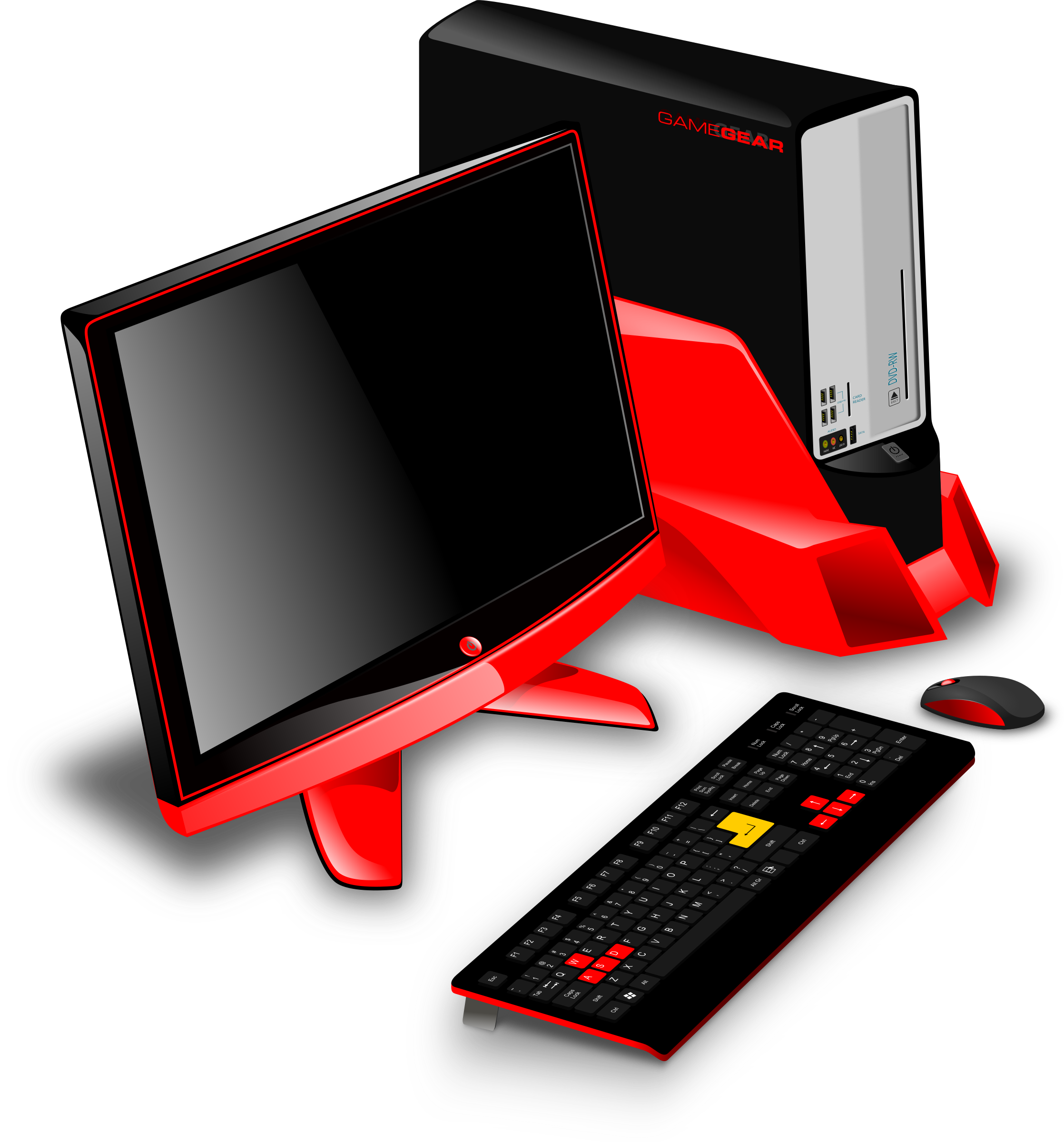 Gaming Computer File PNG Image