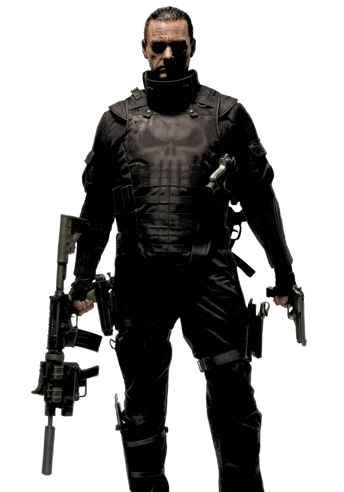 Equipment Punisher Protective Daredevil Personal Universe Cinematic PNG Image