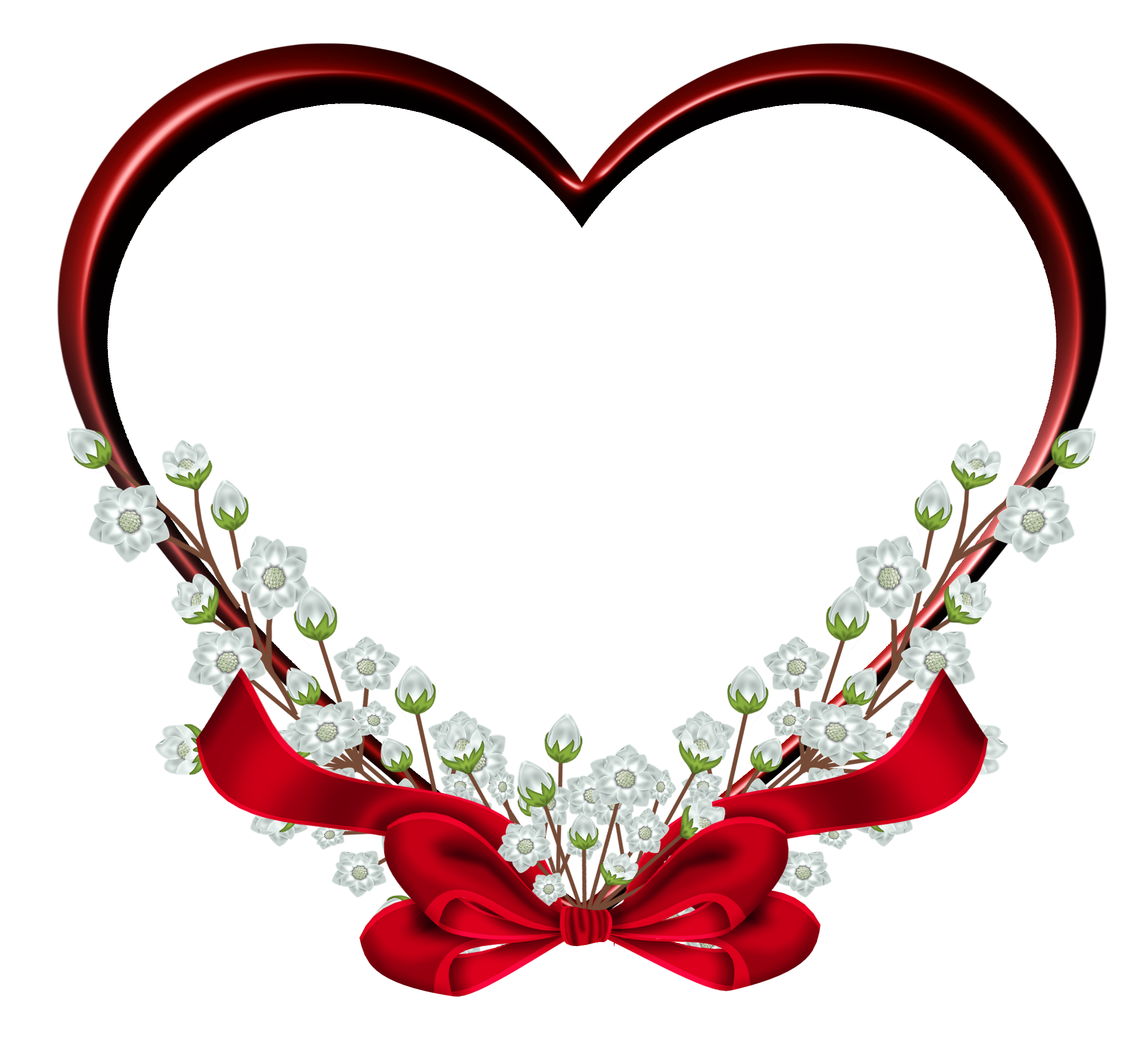 Heart Frame Love Photos Free Transparent Image HQ PNG Image