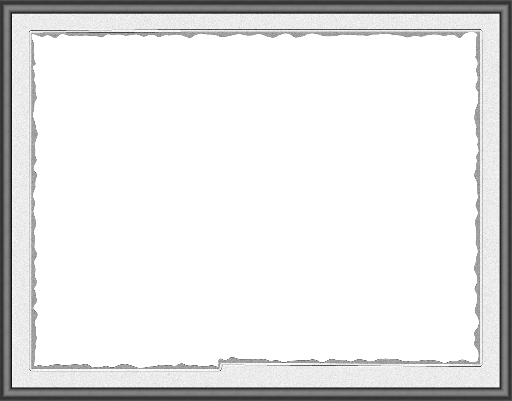 Gray Frame Rectangle Free Photo PNG Image