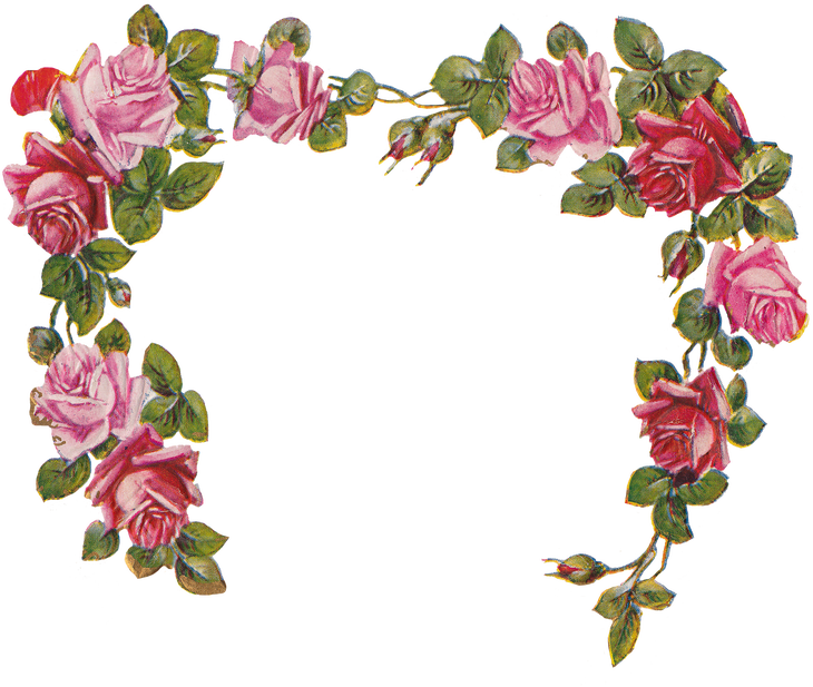 Floral Pic Round Garland Free Download PNG HD PNG Image