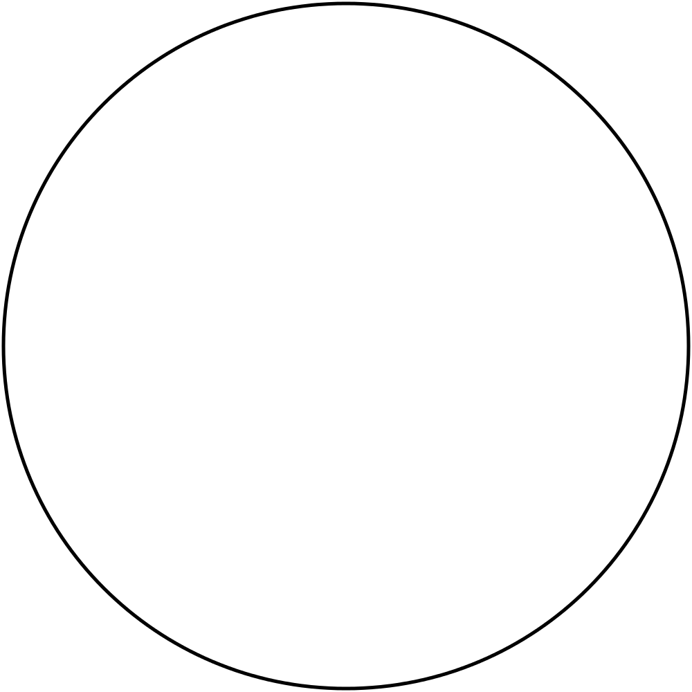 Circle Frame PNG Image