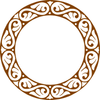 Circle Frame Transparent PNG Image
