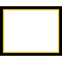 Add a Frame to your picture - Yellow Border Frame Transparent | FreePNGImg