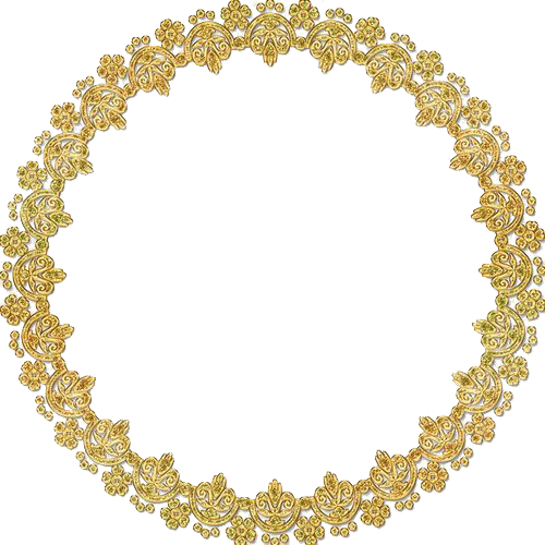 Decorative Frame Retro Gold Free Clipart HQ PNG Image