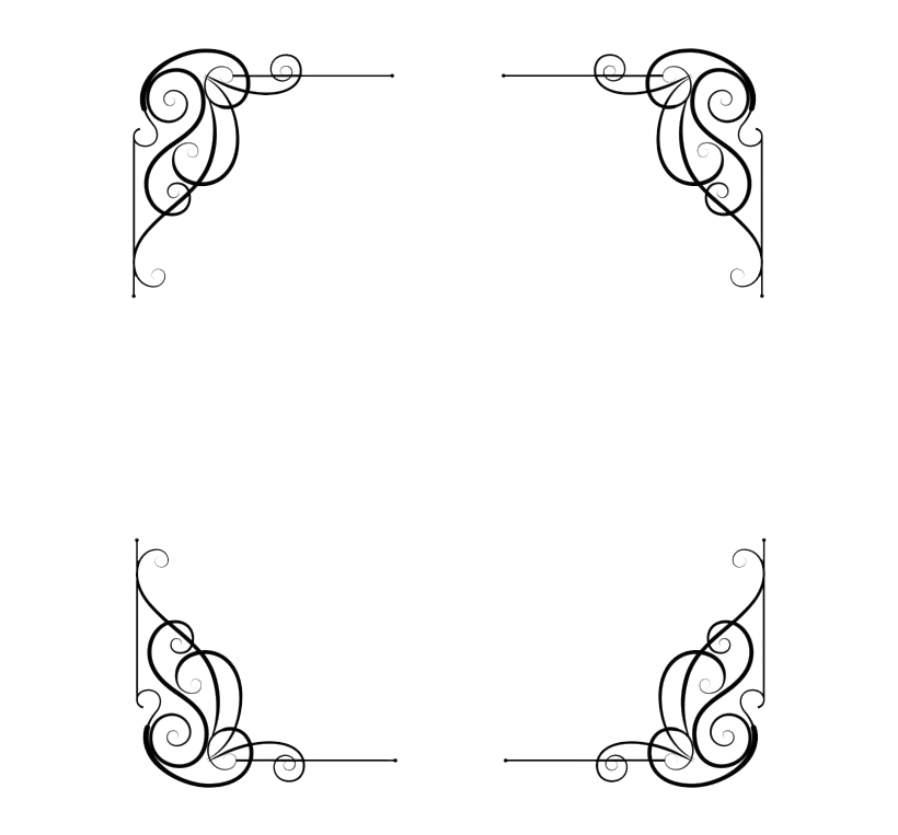 Border Art Black Photos Free Clipart HD PNG Image