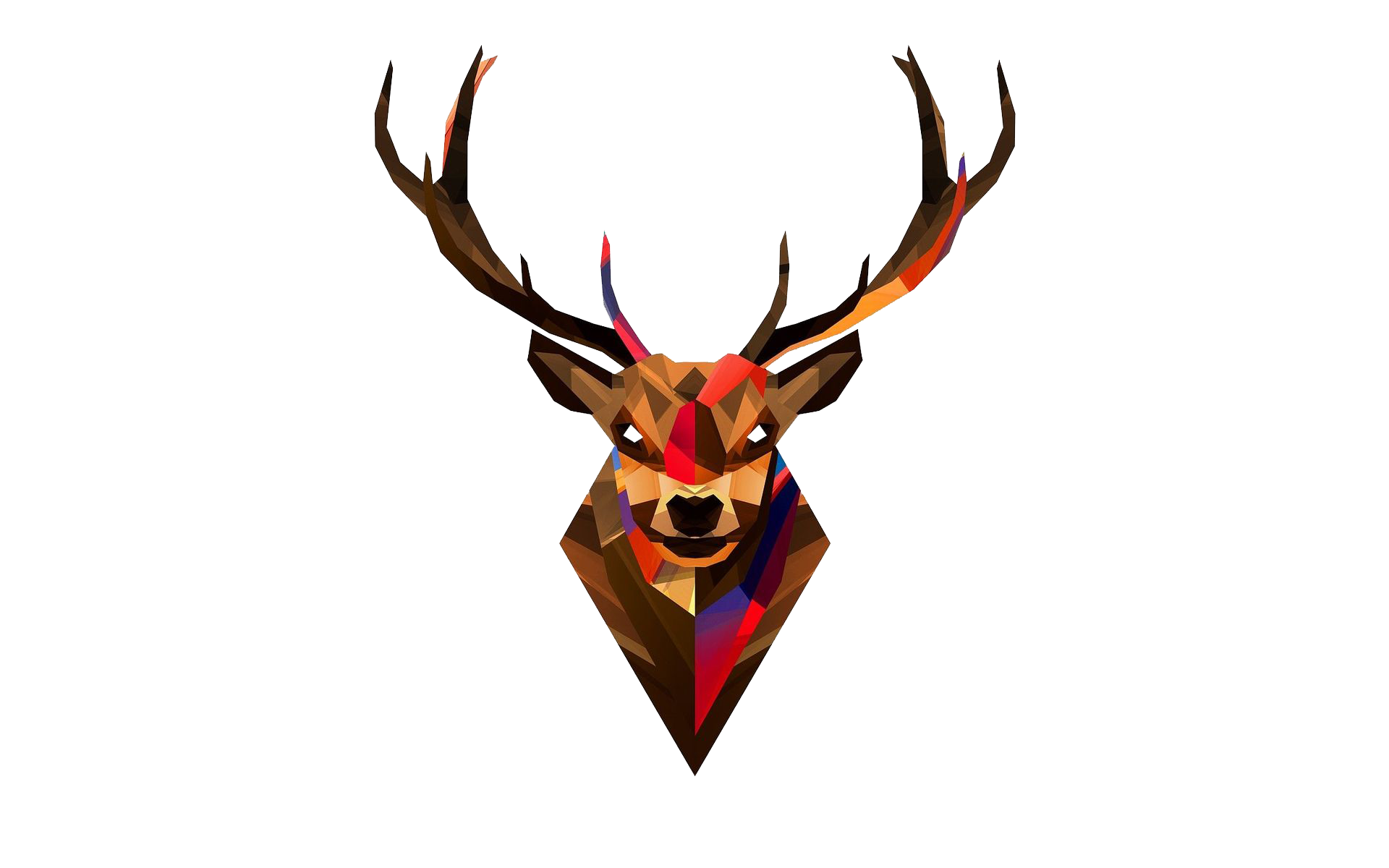 Deer Head Transparent Background PNG Image