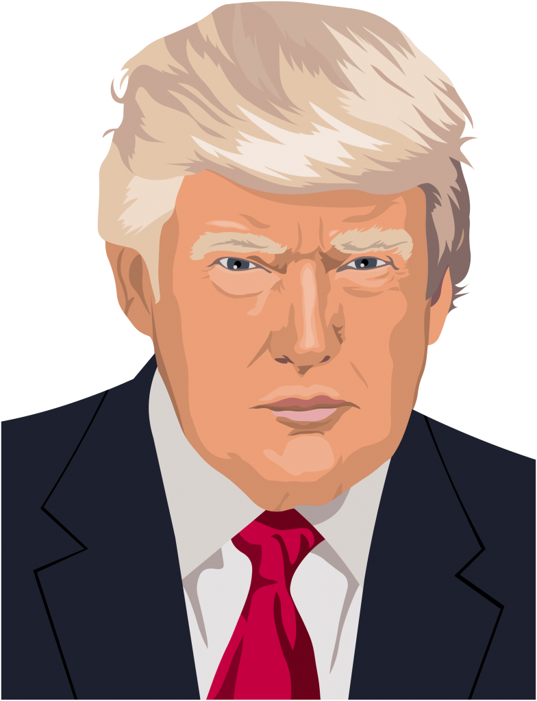 Hairstyle United Art Trump Us States Donald PNG Image