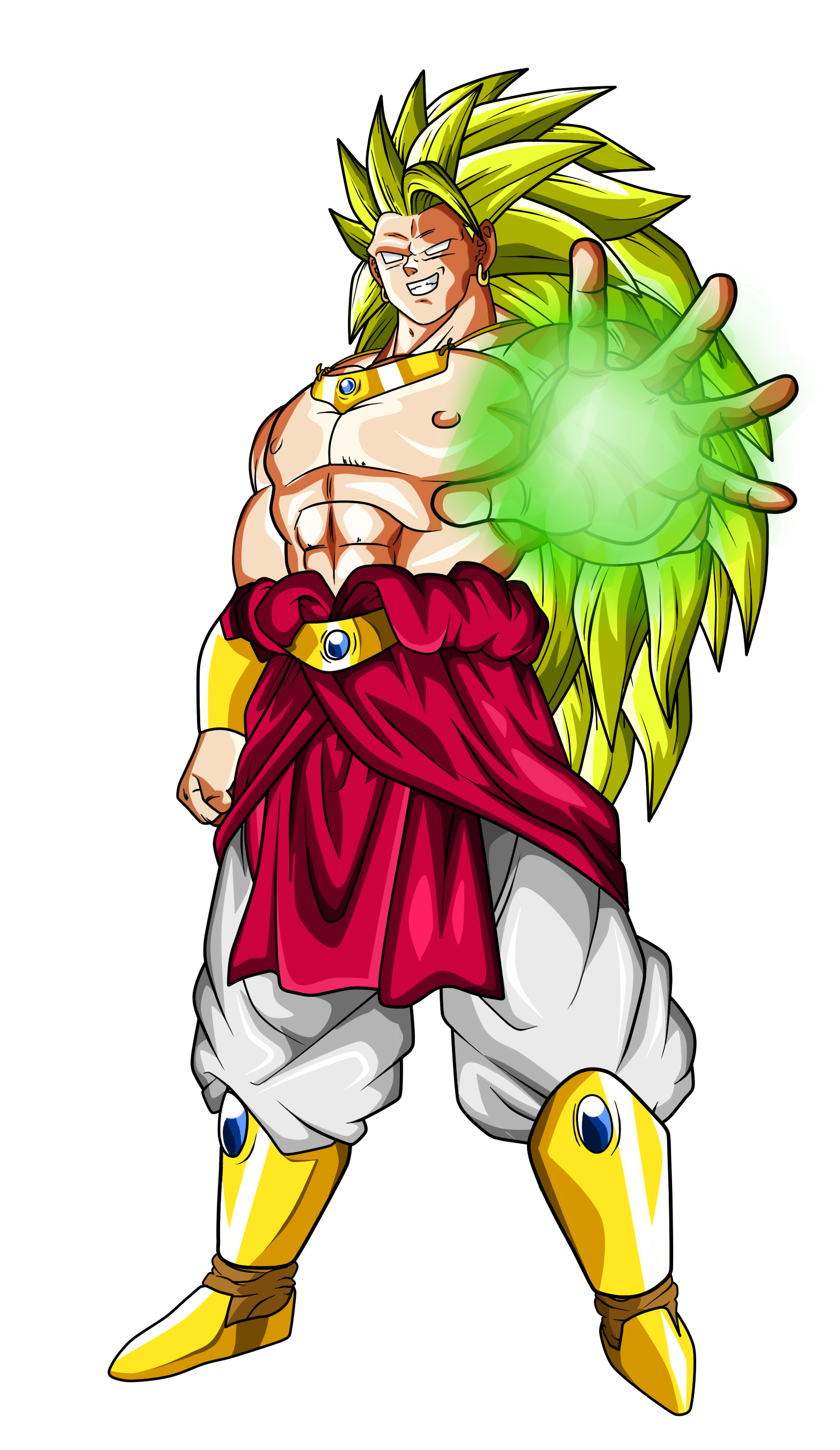 Dragon Ball Broly Clipart PNG Image