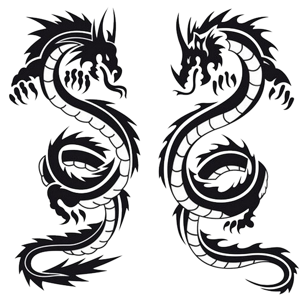 Dragon Tattoos Picture PNG Image