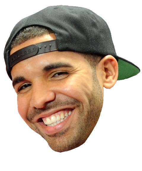 Drake Face Clipart PNG Image
