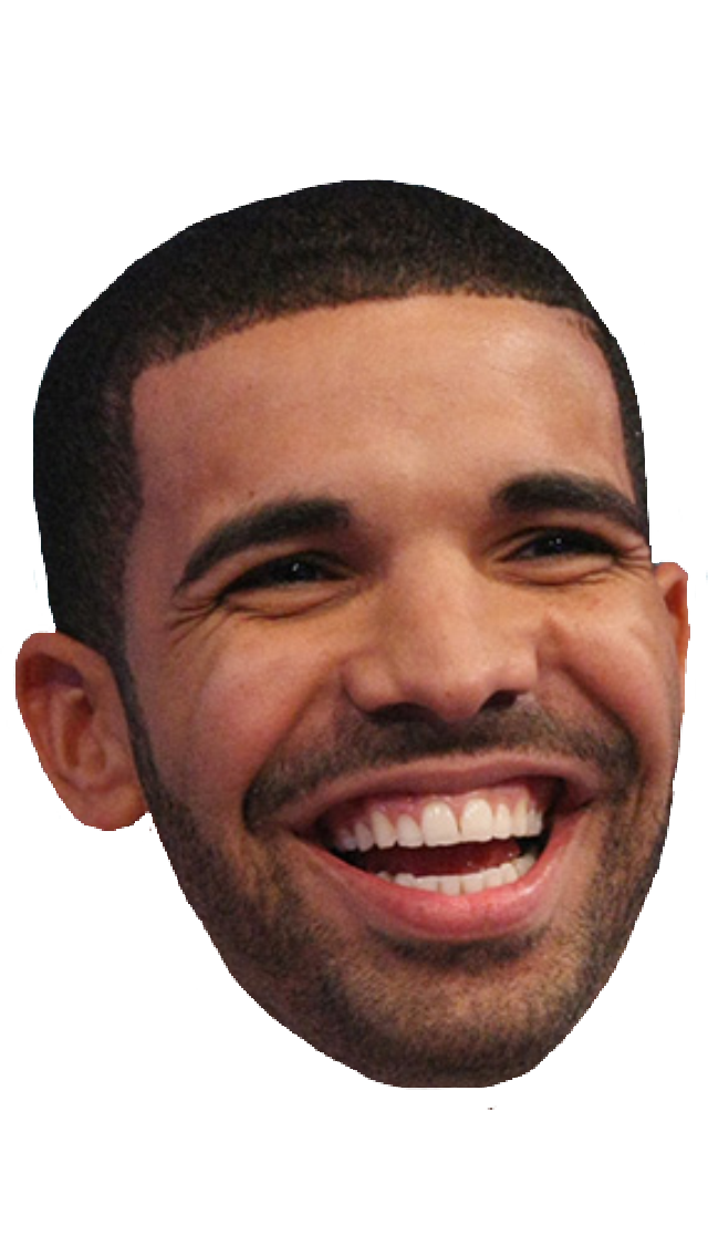 Drake Face Transparent PNG Image