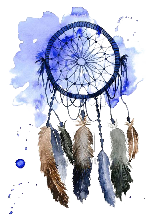 Watercolor Painting Drawing Dreamcatcher PNG File HD PNG Image