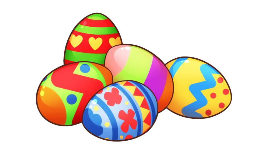 Eggs Easter Colorful Free PNG HQ PNG Image