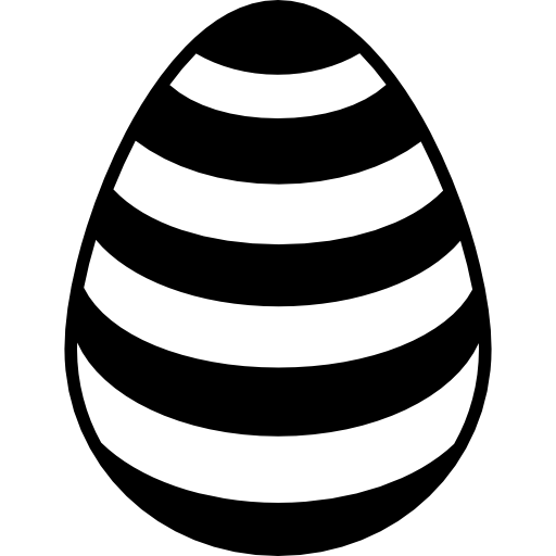 Decorative Easter Black Egg PNG Free Photo PNG Image