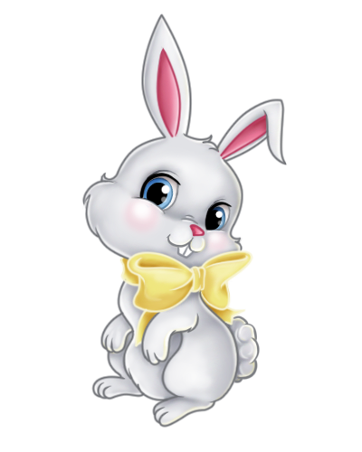 Easter Bunny Clipart PNG Image