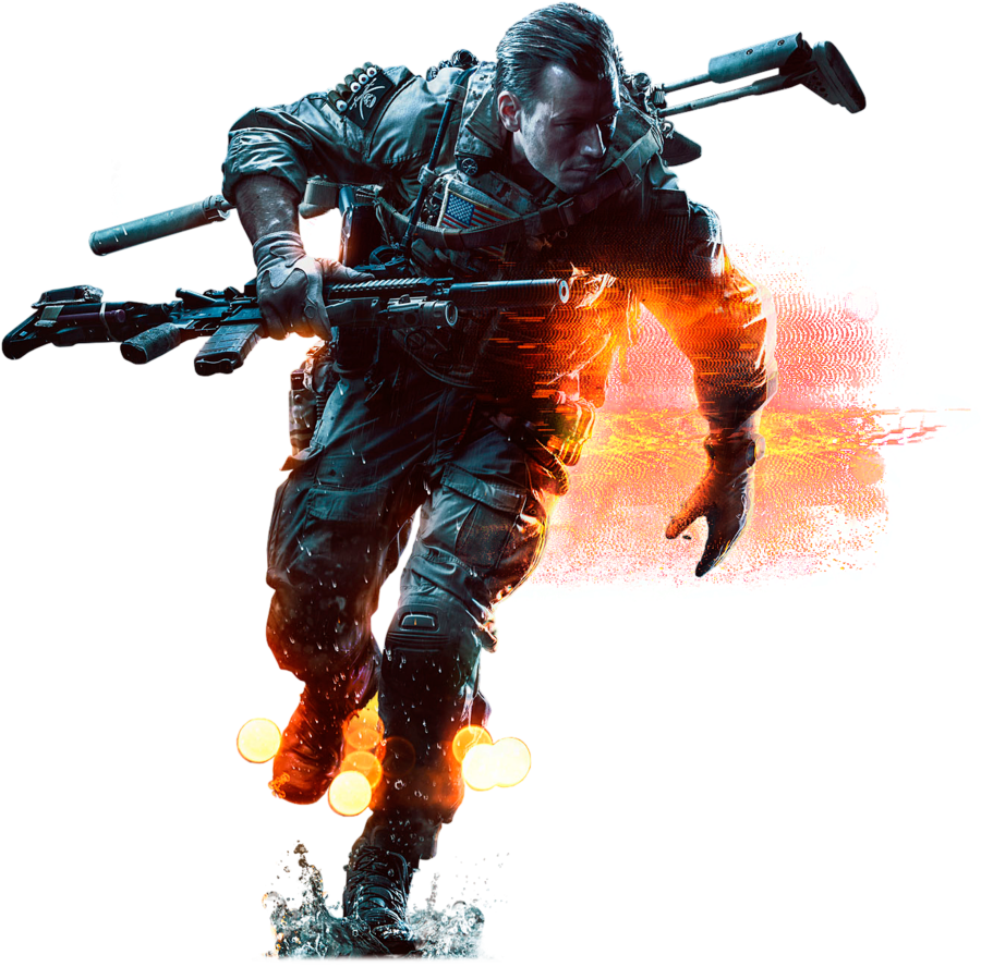 Battlefield Weapon Soldier Play4Free Free Photo PNG PNG Image